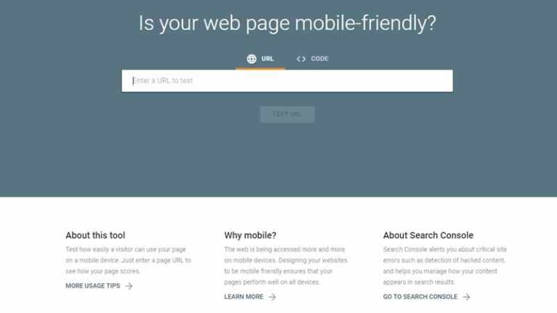 Google’s Mobile-Friendly Test