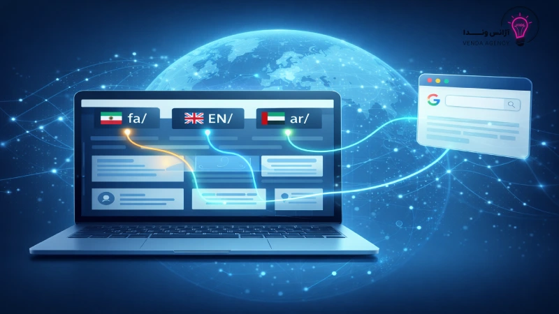 سئو سایت چندزبانه